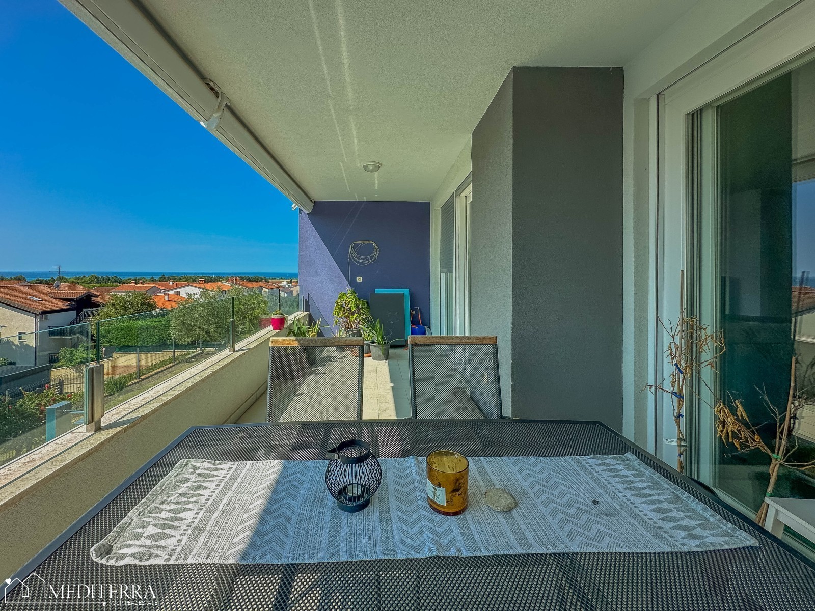 Appartamento con due camere da letto e vista mare, Cittanova, Istria