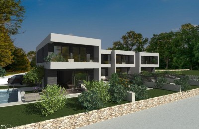 Contessa Residence 2., new building with swimming pool, Novigrad Istria