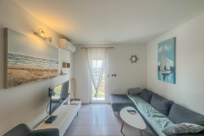 Apartment mit zwei Schlafzimmern und Meerblick, Novigrad, Istrien