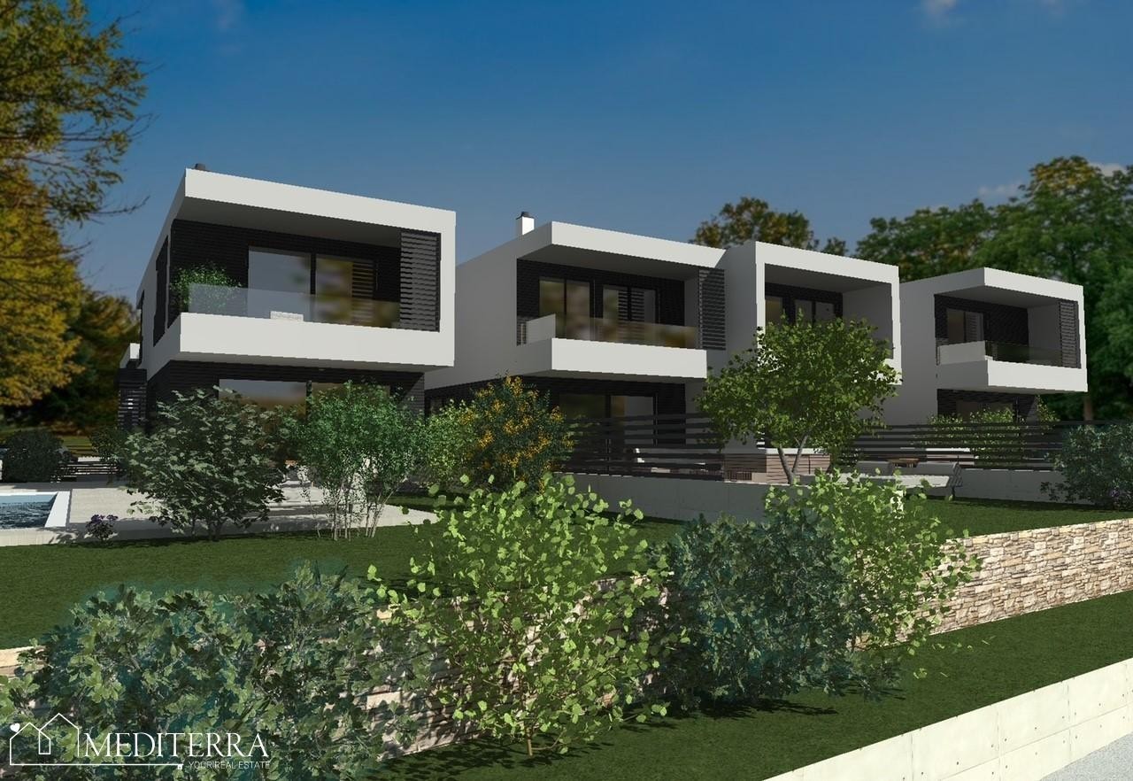 Contessa Residence 3., new building with swimming pool, Novigrad Istria