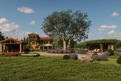 Investicijska priložnost v Istri – ekskluzivna parcela za posestvo (stancijo) ali turistični resort – PRILOŽNOST!sa