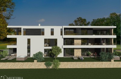Apartment S7 on the 2nd floor of a modern new building, Novigrad Istria