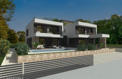 Beautiful duplex house with sea view Novigrad, Istria